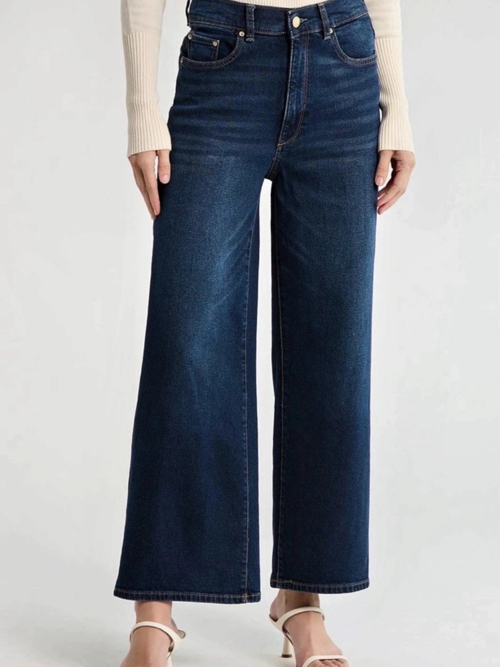 NWT! DL1961 Hepburn High Waist Wide Leg Jeans